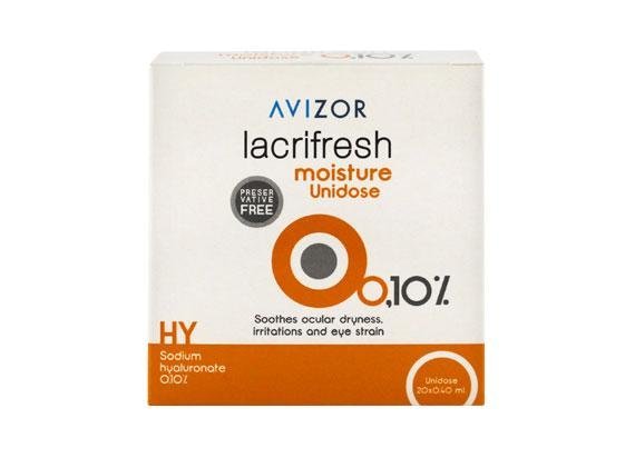 Avizor lacrifresh moisture 0,1% (20x0,4ml)