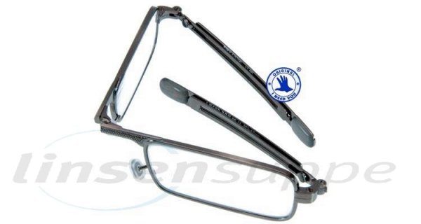 Fire Faltbrille antik silber