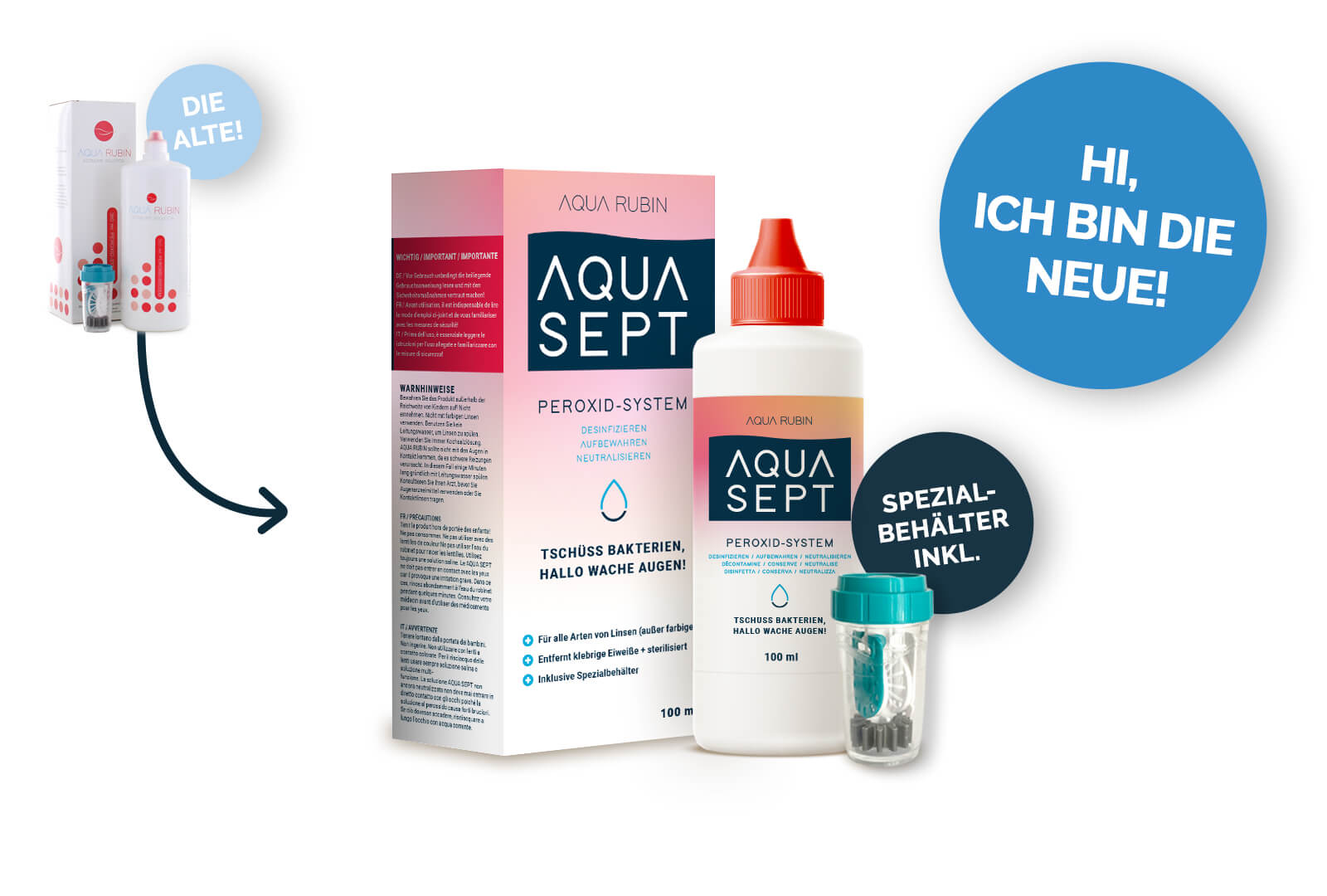 AQUA SEPT - Peroxid (1x100ml Flightpack) | Alle Pflegemittel ...