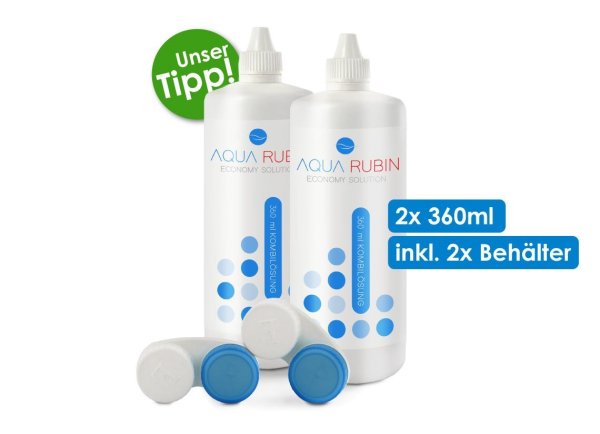 Aqua Rubin - Kombilösung (2x360ml)