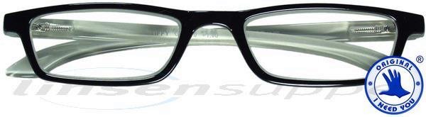 Tiffy Kunststoffbrille schwarz-grau