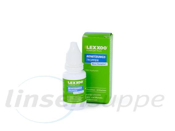 Lexxoo Komfort Plus Benetzungstropfen mit Hyaluron (15ml)