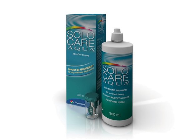 Solo Care Aqua inkl. flacher Behälter (360ml)