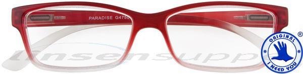 Paradise Kunststoffbrille rot