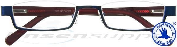 Darling Nylorbrille blau-rot