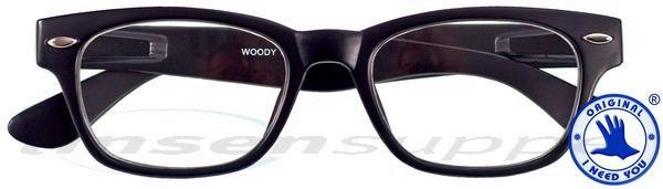 Woody Retro-Kunststoffbrille havanna