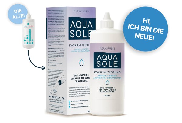 AQUA SOLE - Kochsalzlösung (360ml)