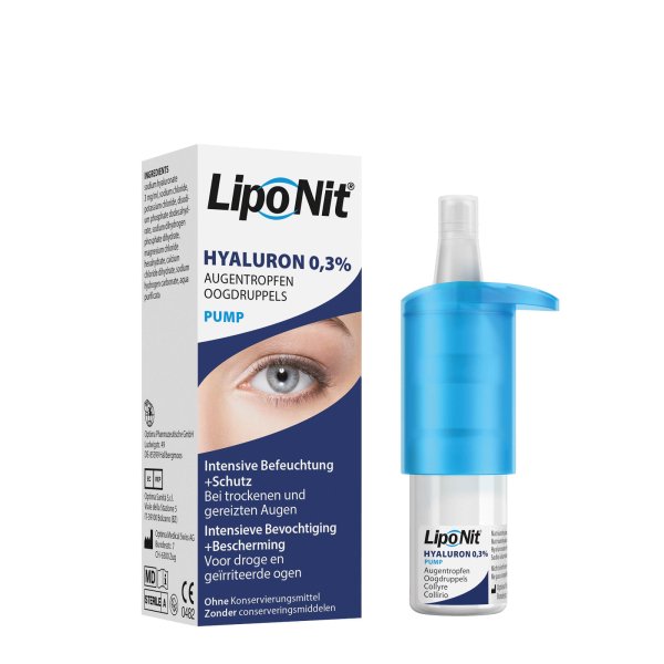 Lipo Nit GEL-Augentropfen 0,3% pump (10ml)