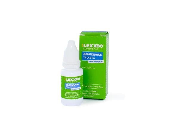 Lexxoo Komfort Plus Benetzungstropfen mit Hyaluron (15ml)