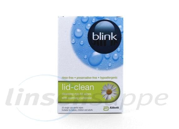 Blink lid-clean Reinigungstücher (20 Stk.)