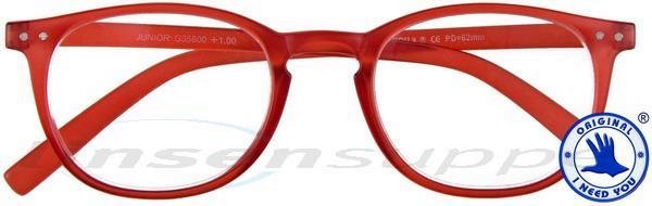 Junior Panto-Kunststoffbrille rot