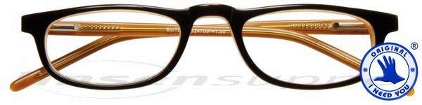 Butler Acetatbrille braun-orange