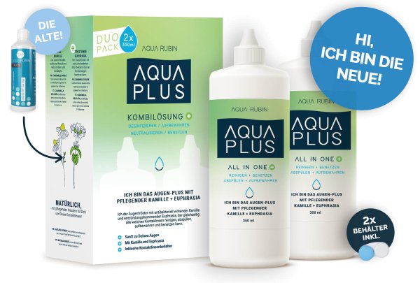 AQUA PLUS - Kombilösung (2x350ml)