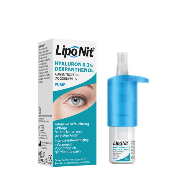 Lipo Nit Augentropfen mit Hyaluron 0,3% und Dexpanthenol