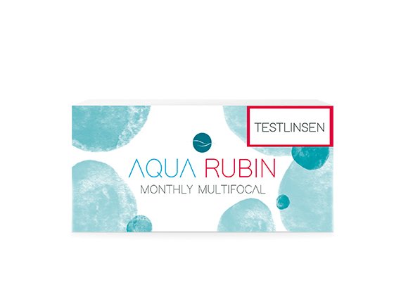 Aqua Rubin Multifocal - Monatslinse (1x1) TESTLINSE