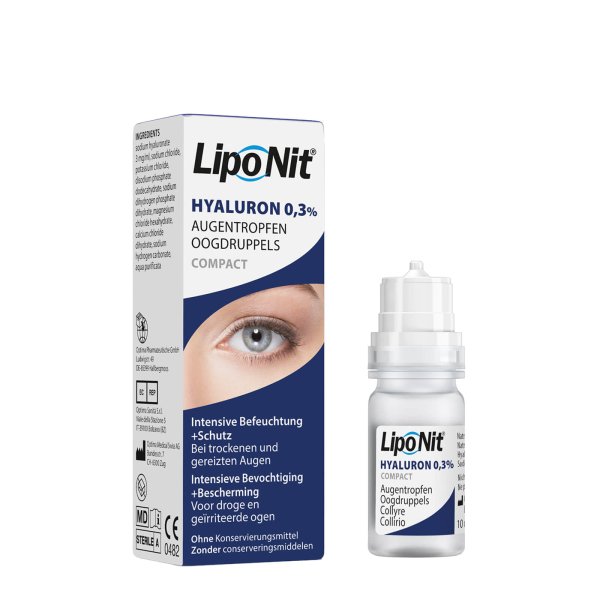 Lipo Nit GEL-Augentropfen 0,3% compact (10ml)