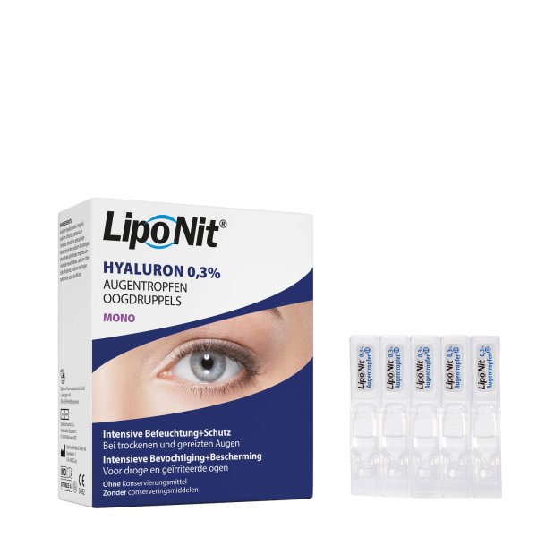 Lipo Nit GEL-Augentropfen 0,3% Hyaluron (30x 0,4ml)