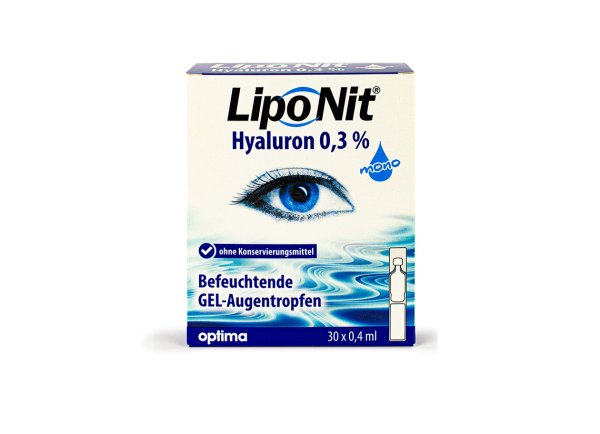Lipo Nit GEL-Augentropfen 0,3% Hyaluron (30x 0,4ml)